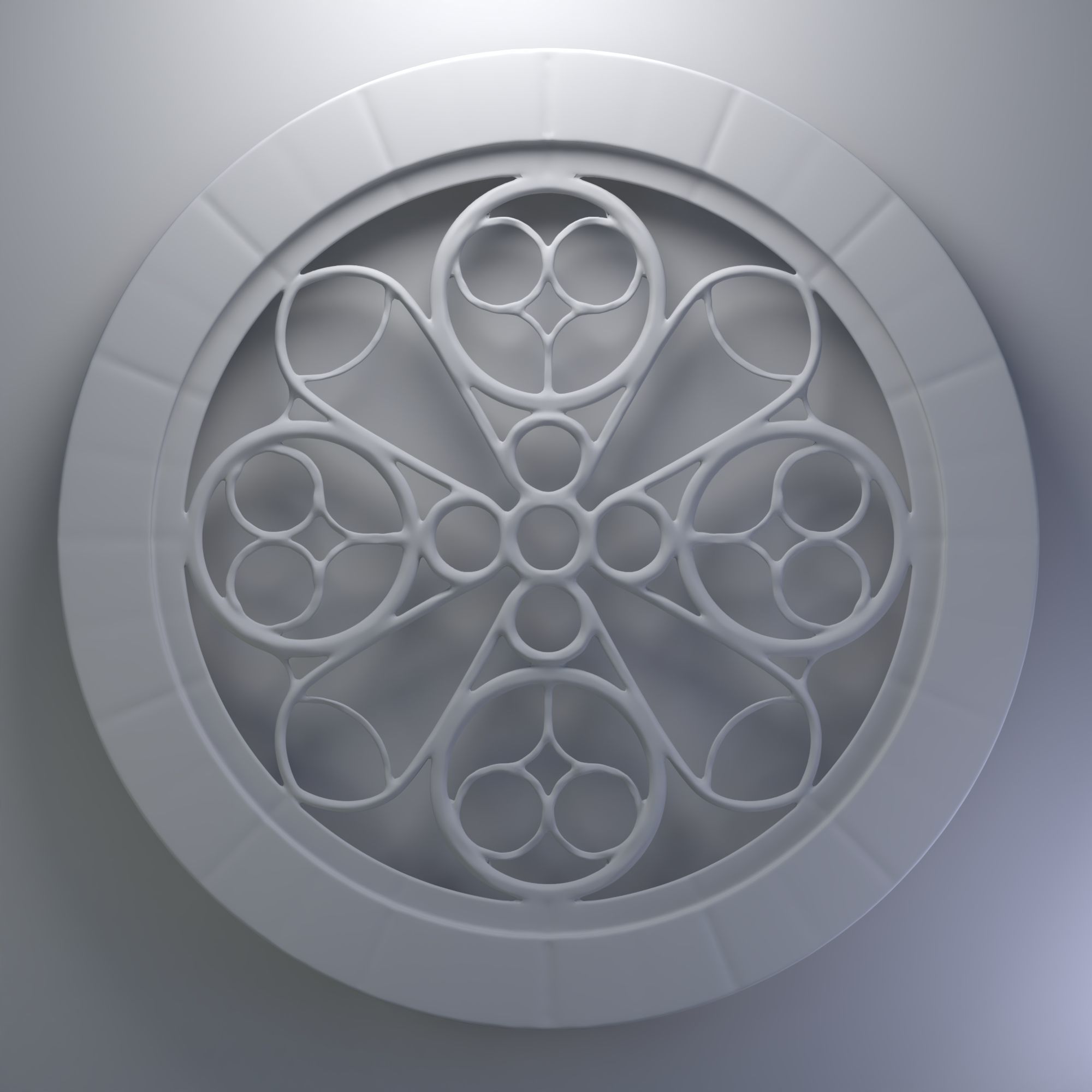 10 Medieval Windows Pack 02 3D model_4