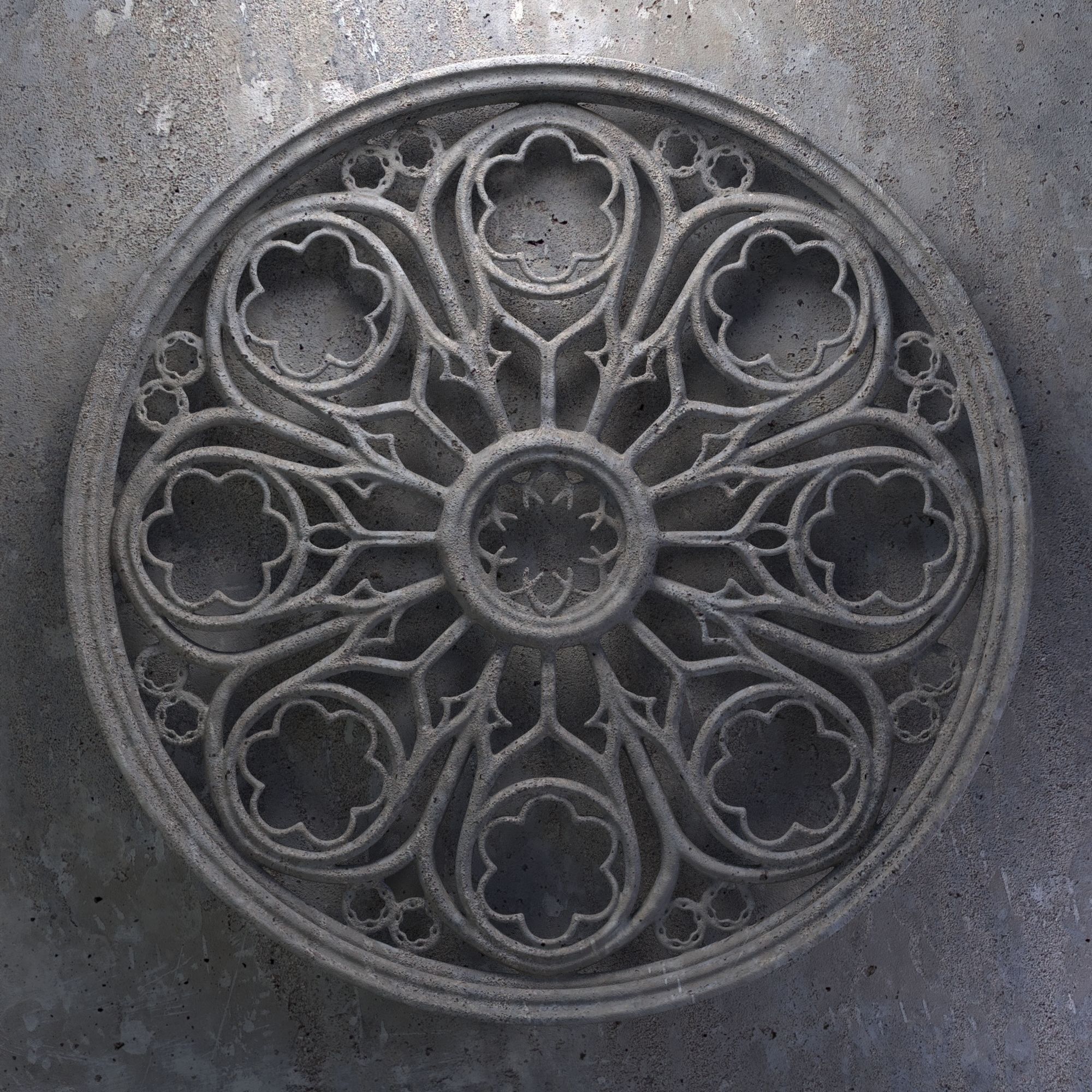 10 Medieval Windows Pack 02 3D model_24