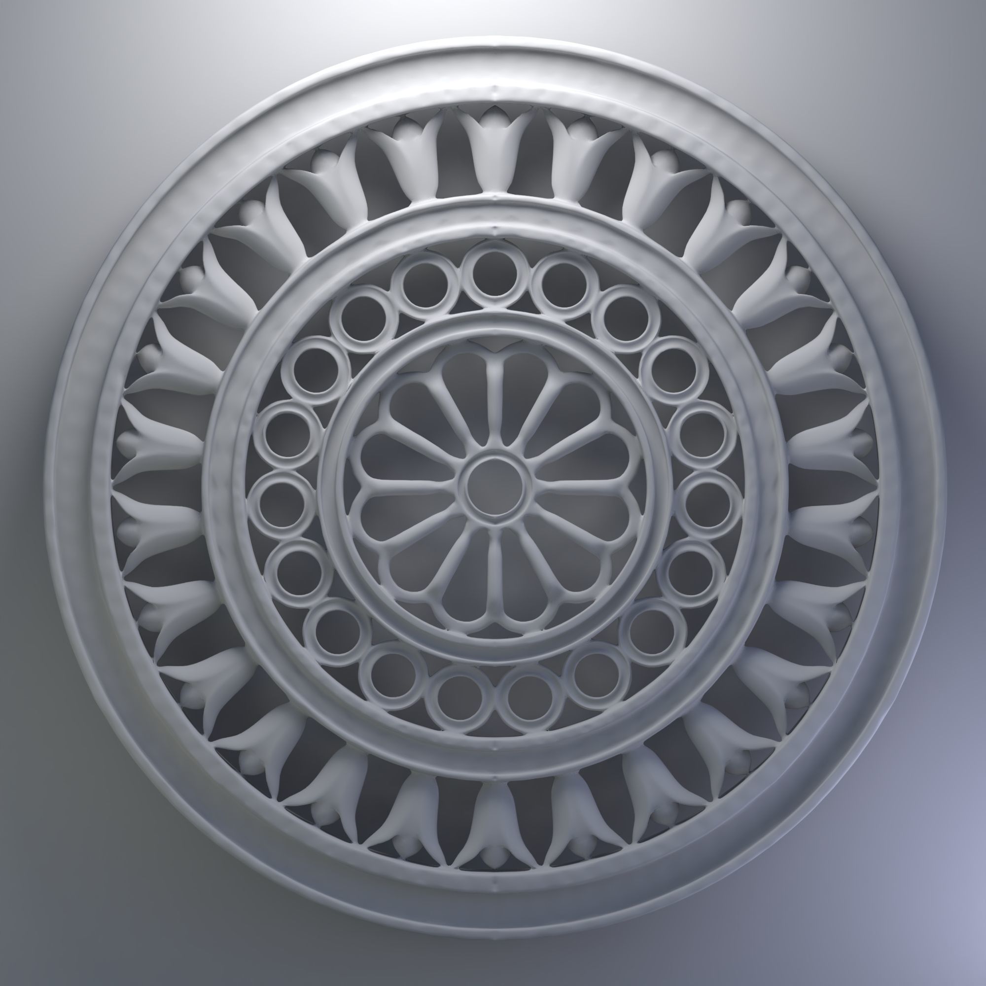 10 Medieval Windows Pack 02 3D model_28