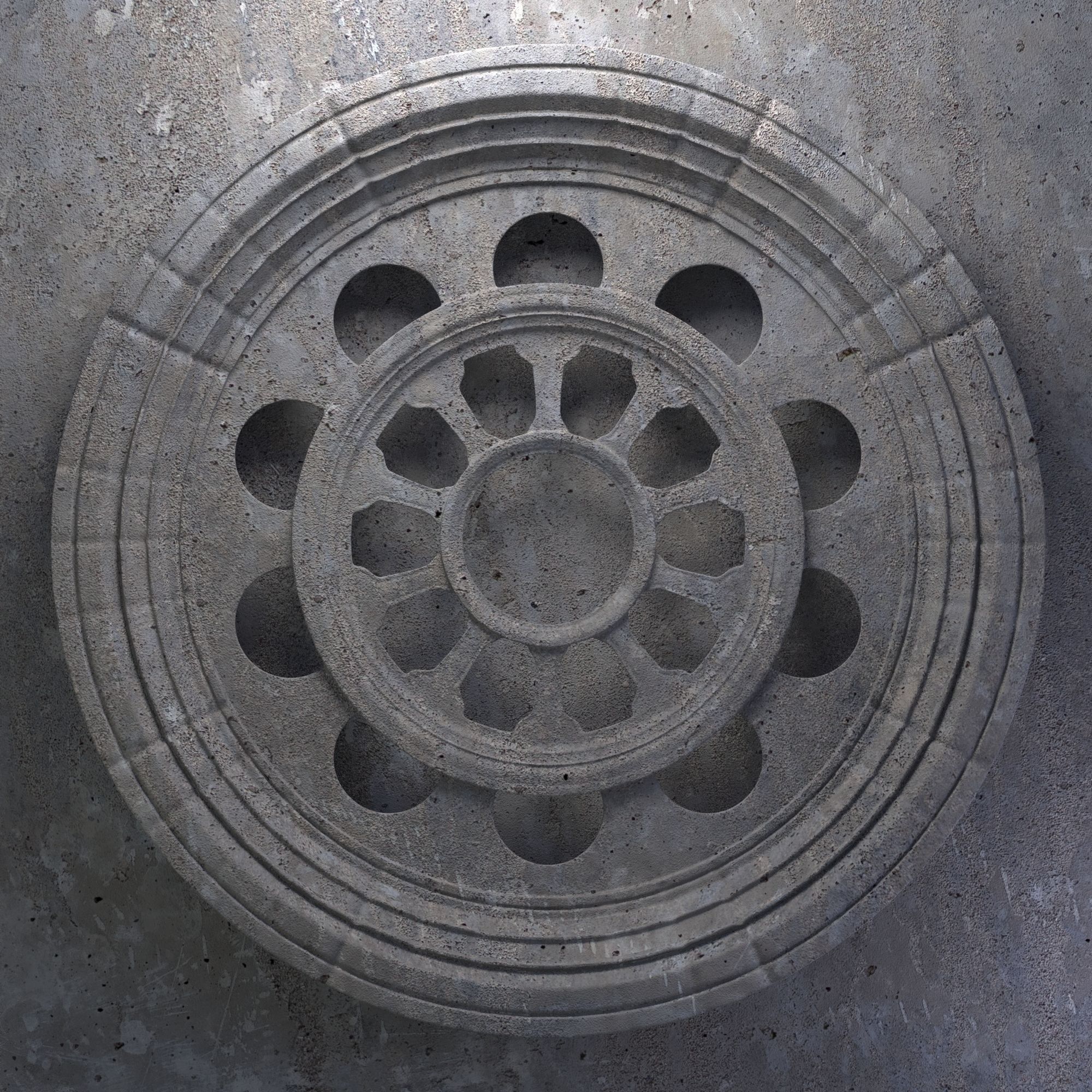 10 Medieval Windows Pack 02 3D model_27