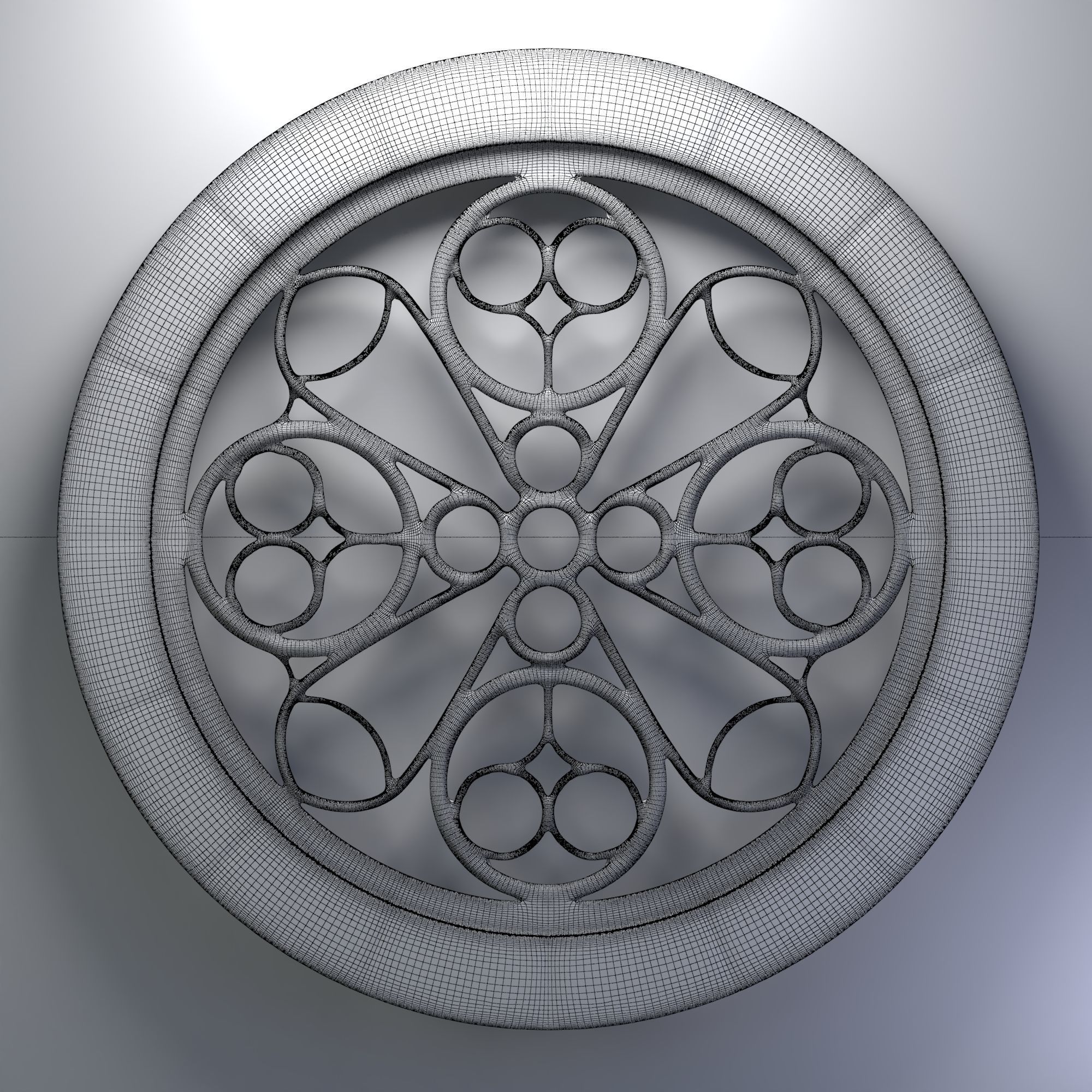 10 Medieval Windows Pack 02 3D model_5