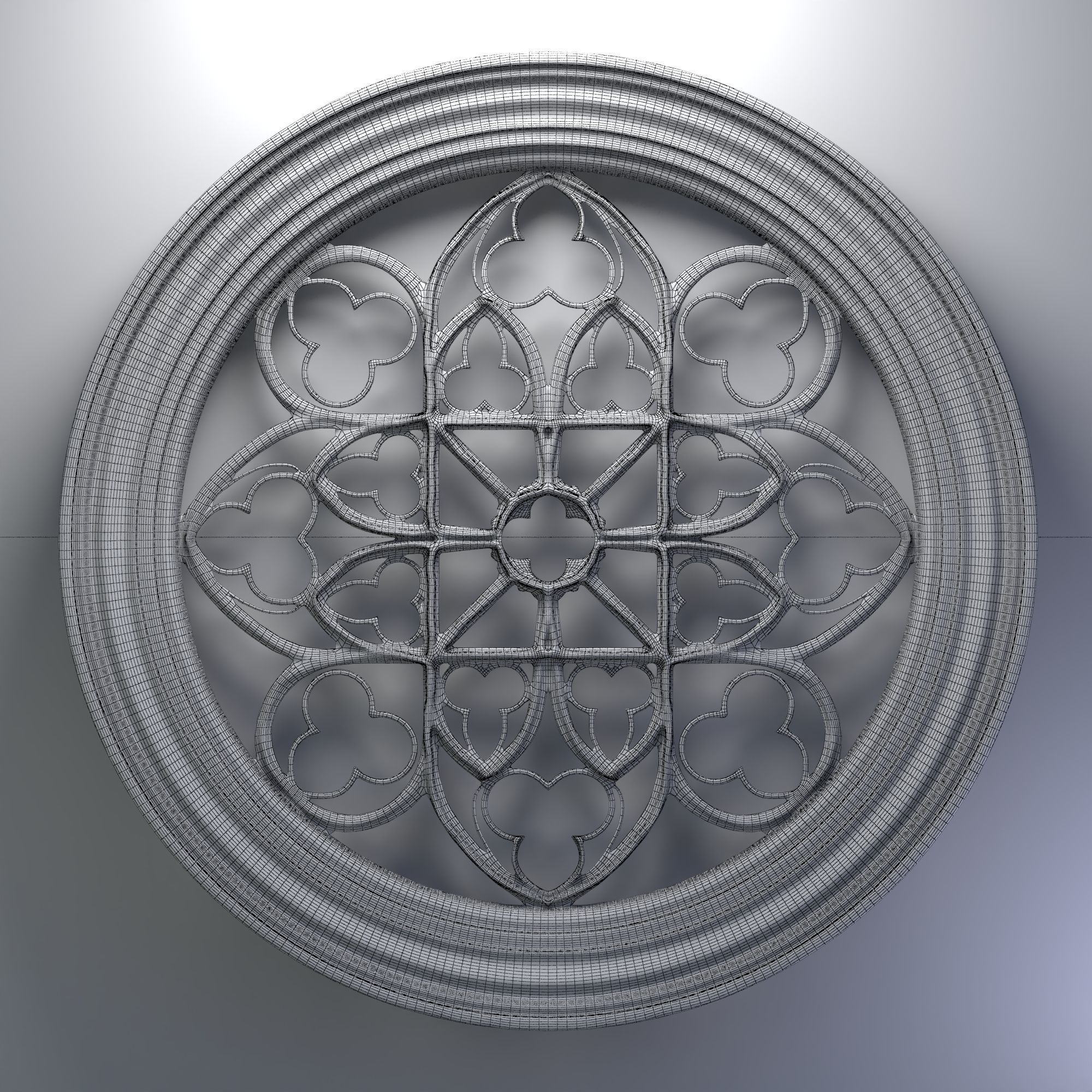 10 Medieval Windows Pack 02 3D model_8