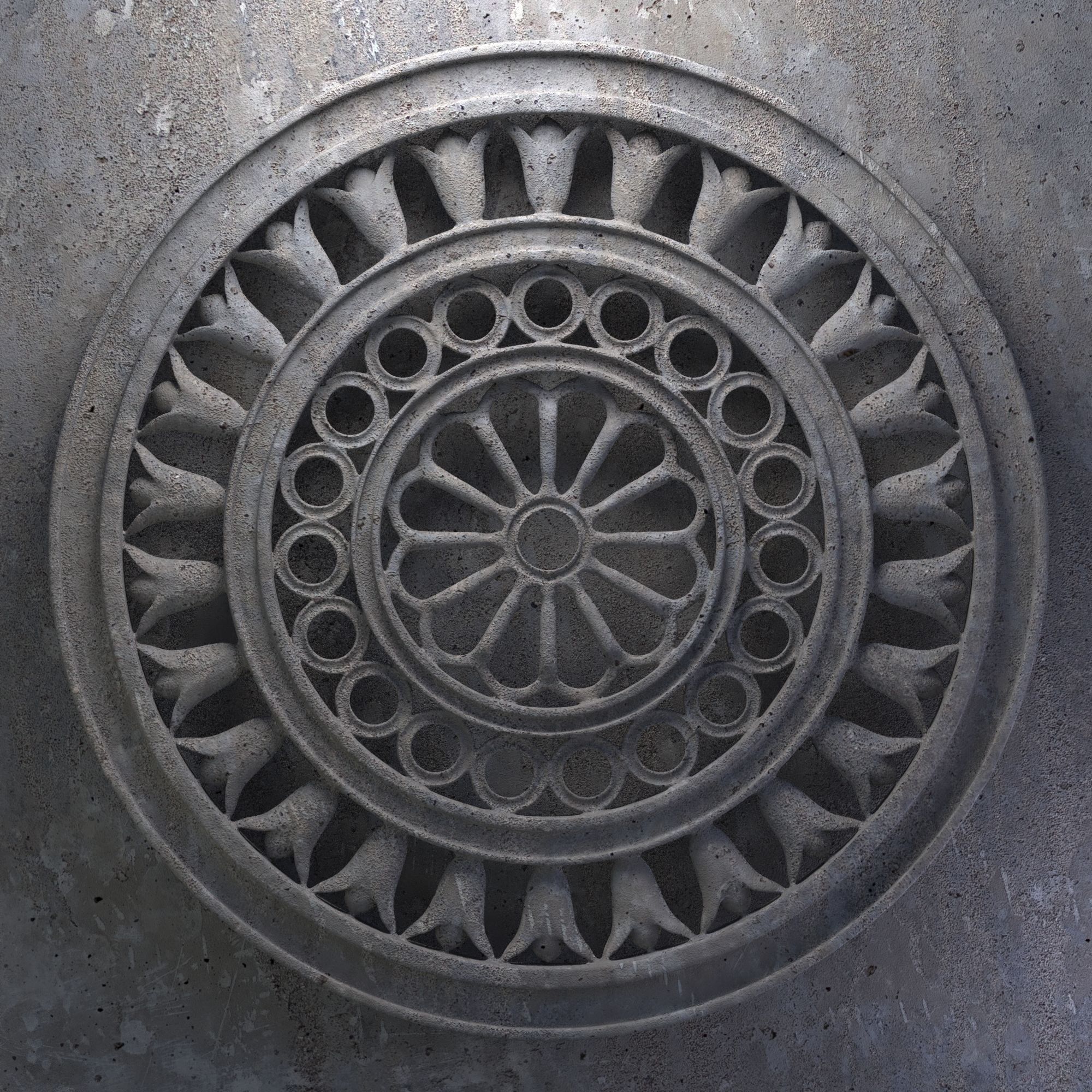 10 Medieval Windows Pack 02 3D model_30