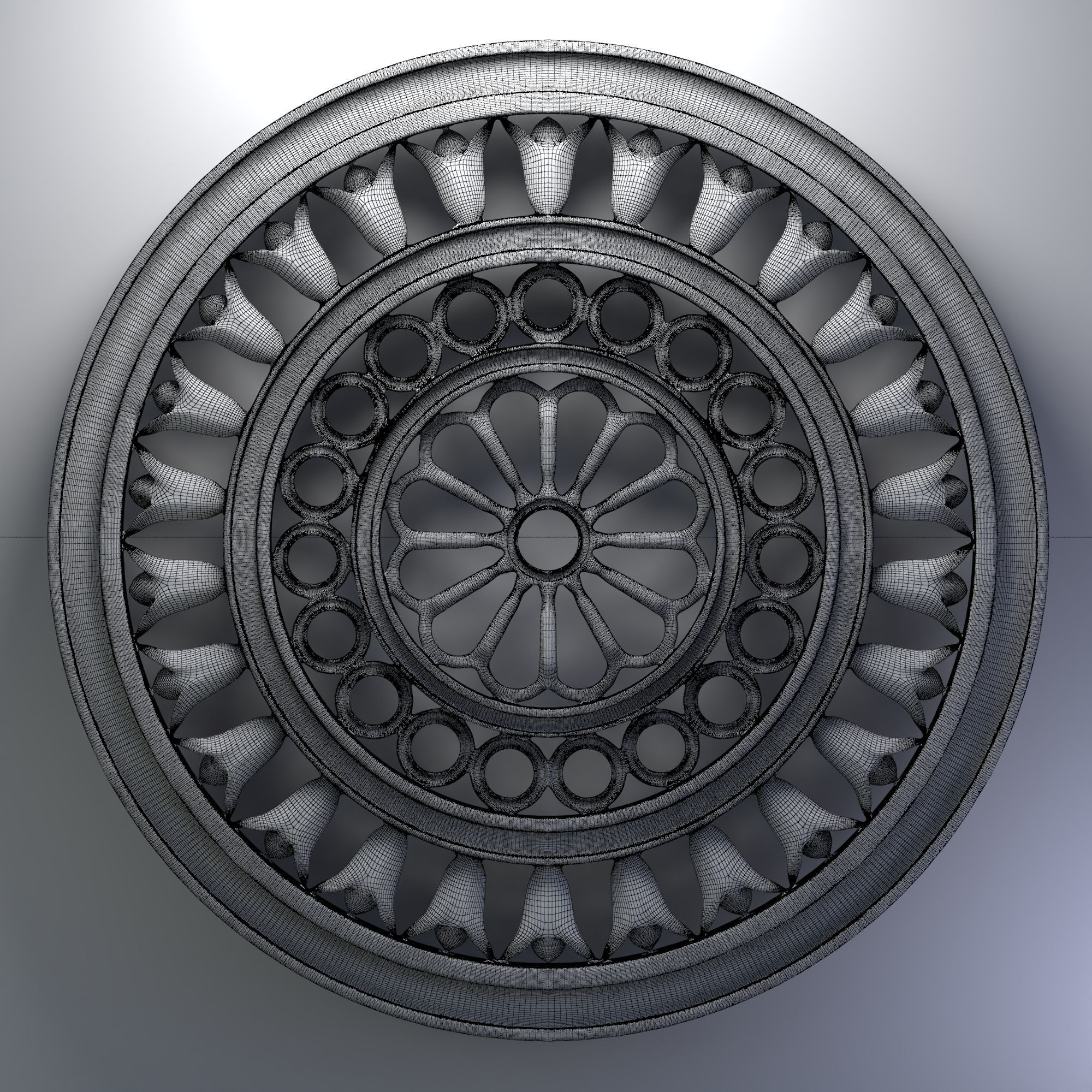 10 Medieval Windows Pack 02 3D model_29