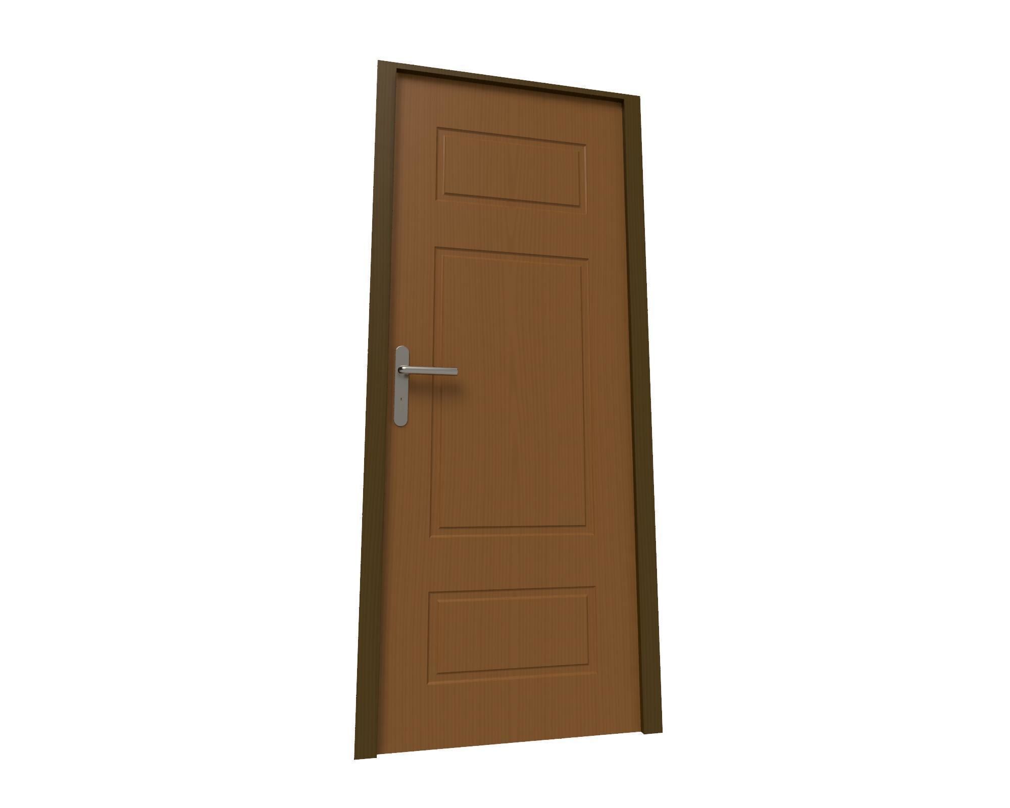 Door interior 3D model_3