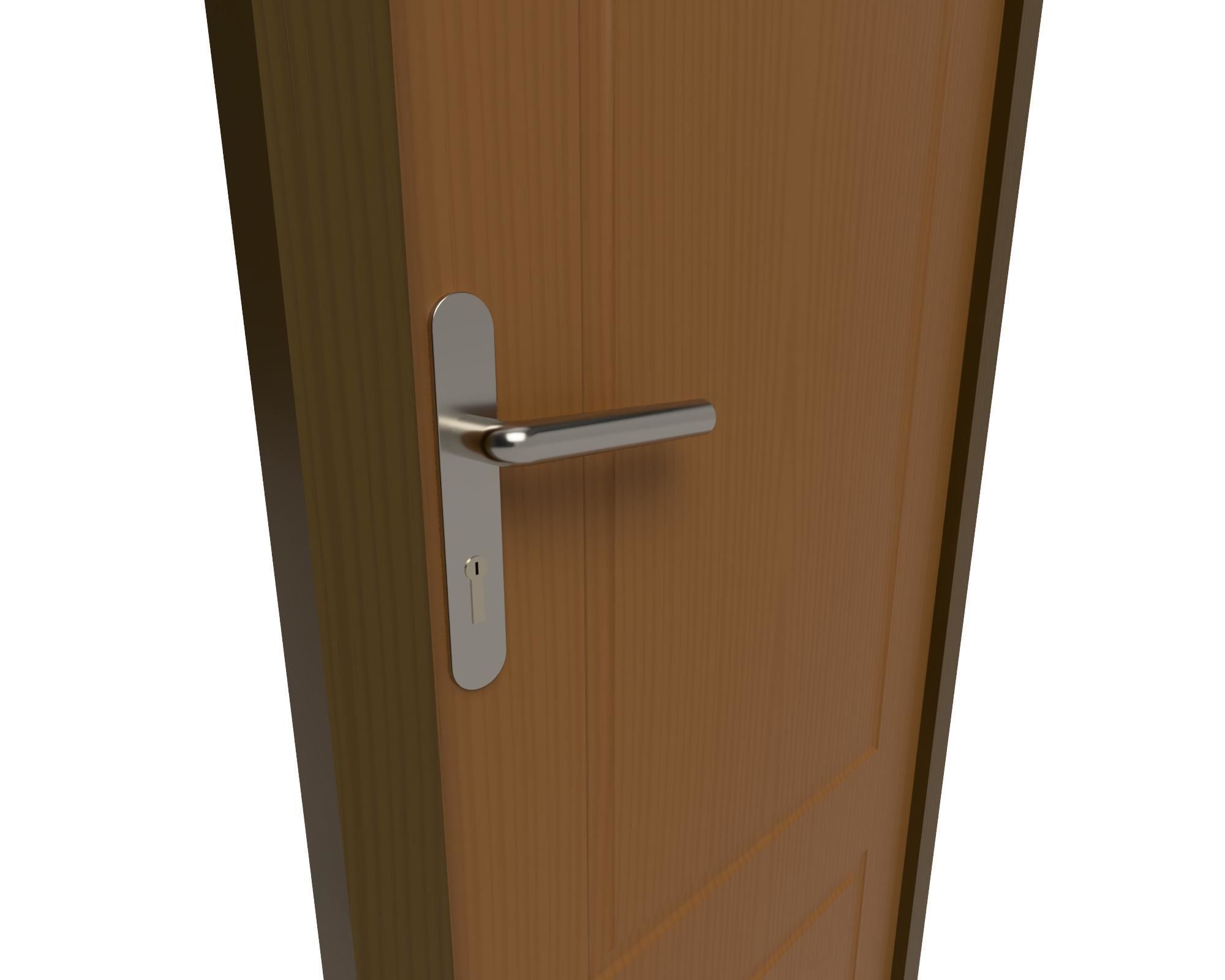 Door interior 3D model_4