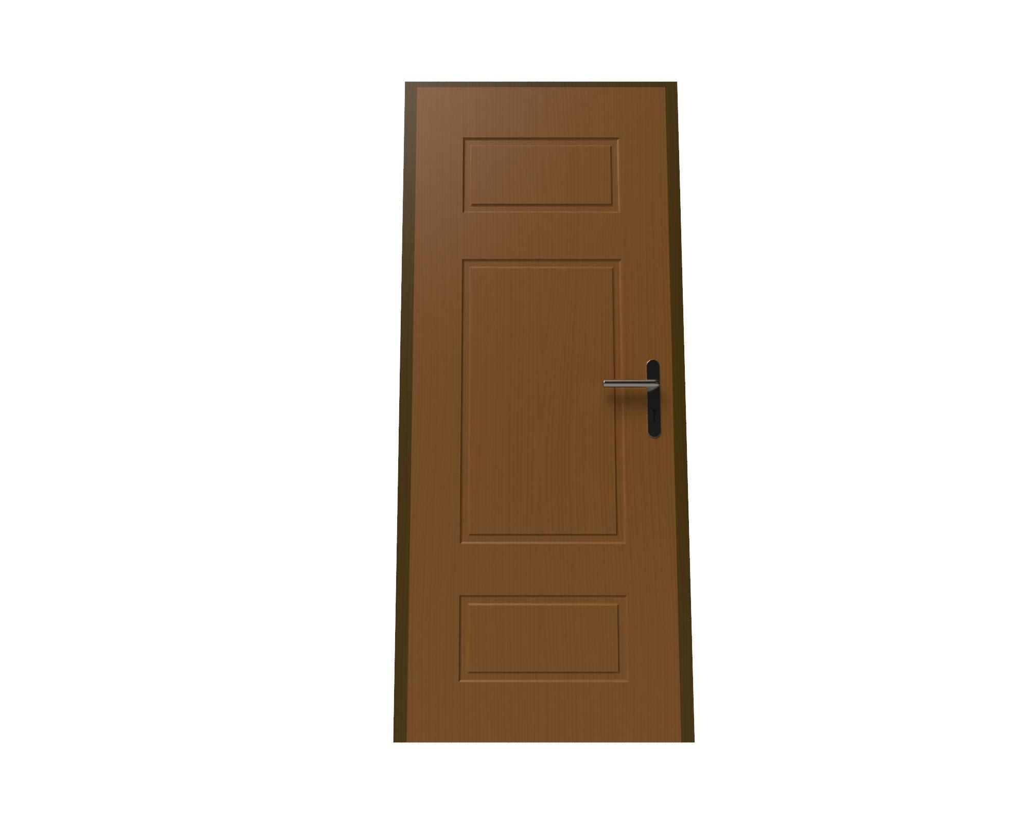 Door interior 3D model_1