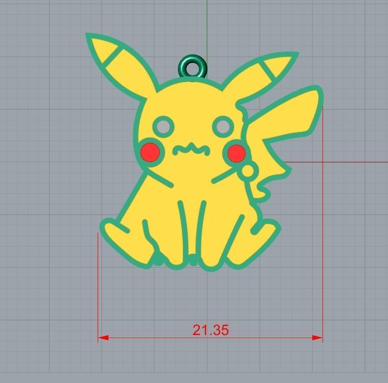 enamel pendant 3D print model_6