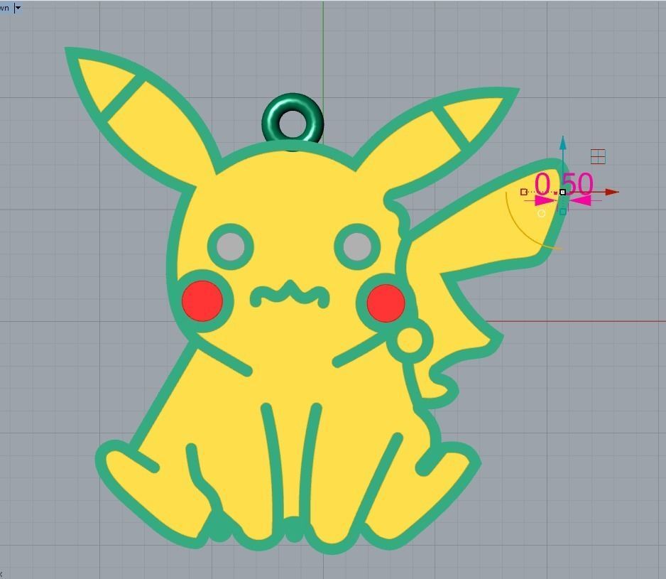 enamel pendant 3D print model_8