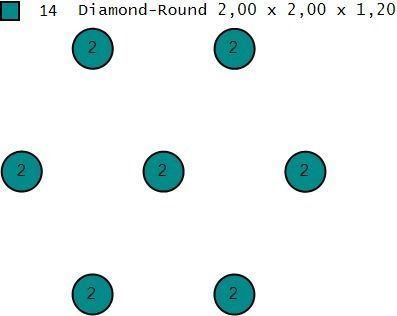 pendant Flower of Life 3D print model_7