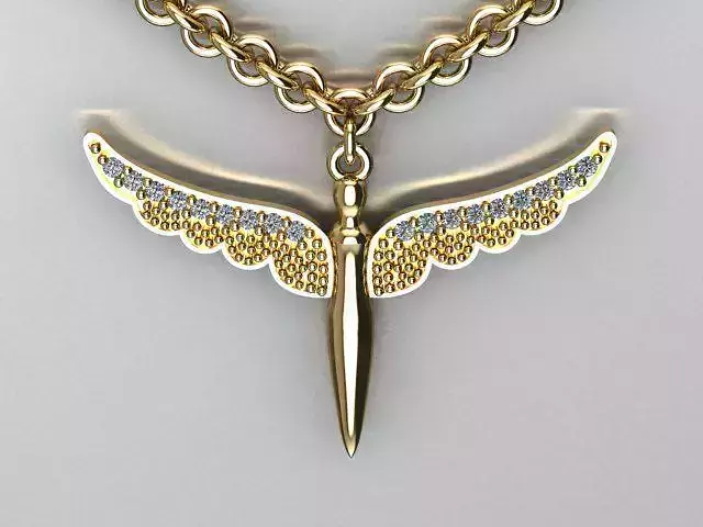 angel pendant