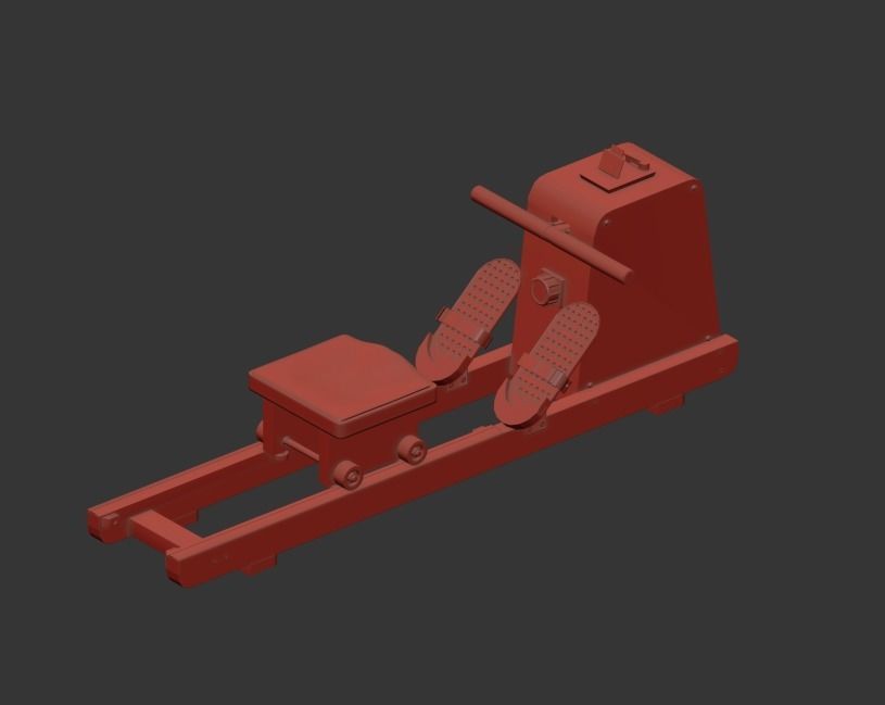 3d Rower model 3D model_15