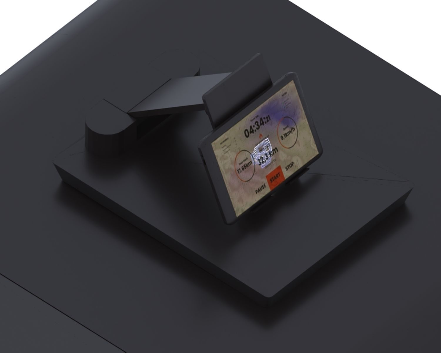 3d Rower model 3D model_4