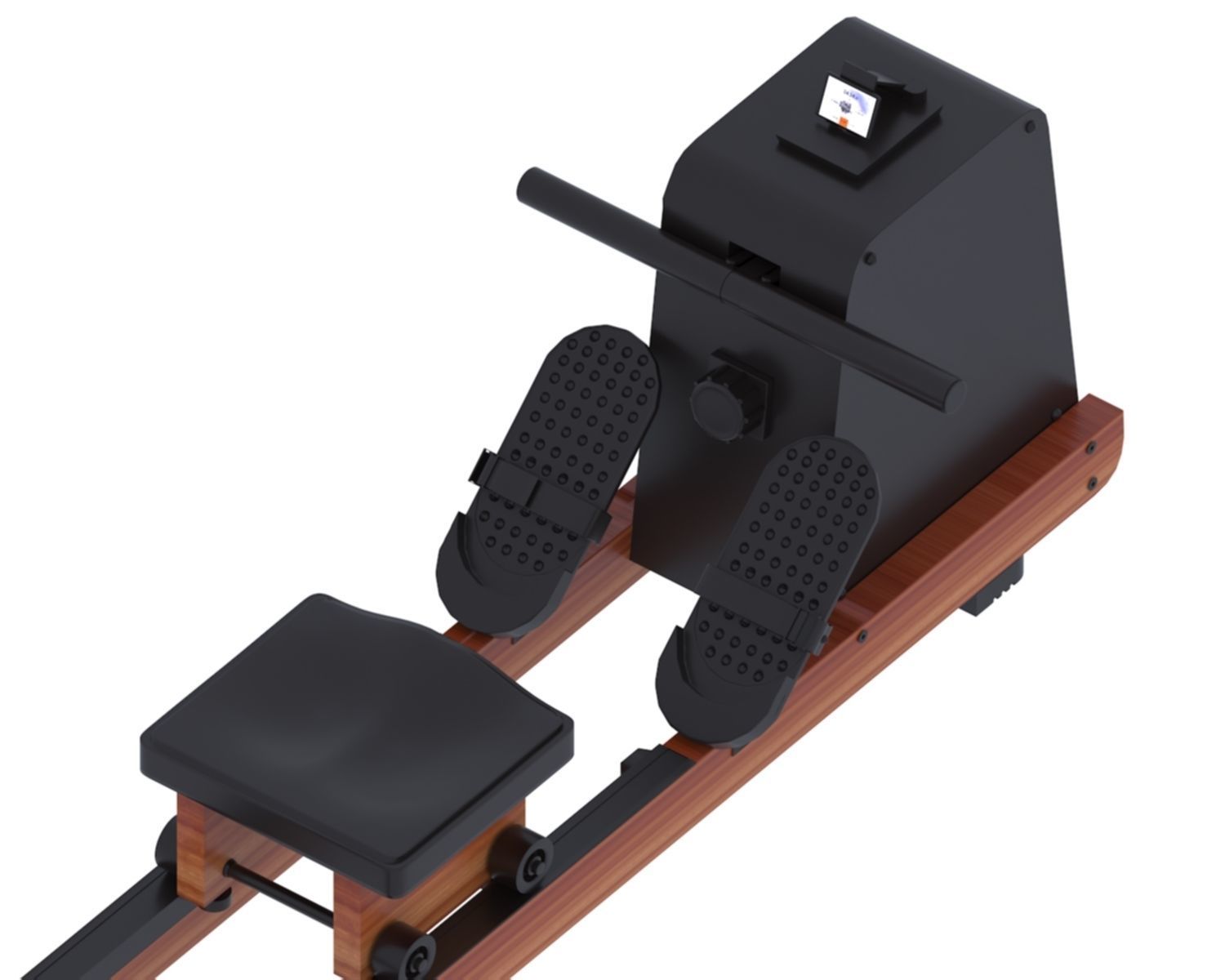 3d Rower model 3D model_9