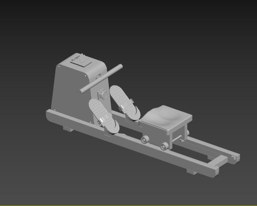 3d Rower model 3D model_13