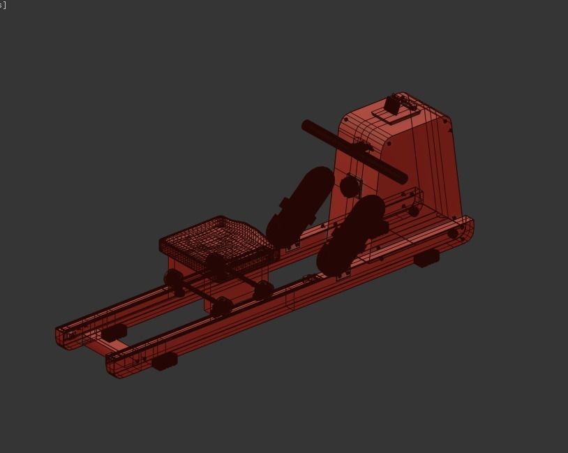 3d Rower model 3D model_14