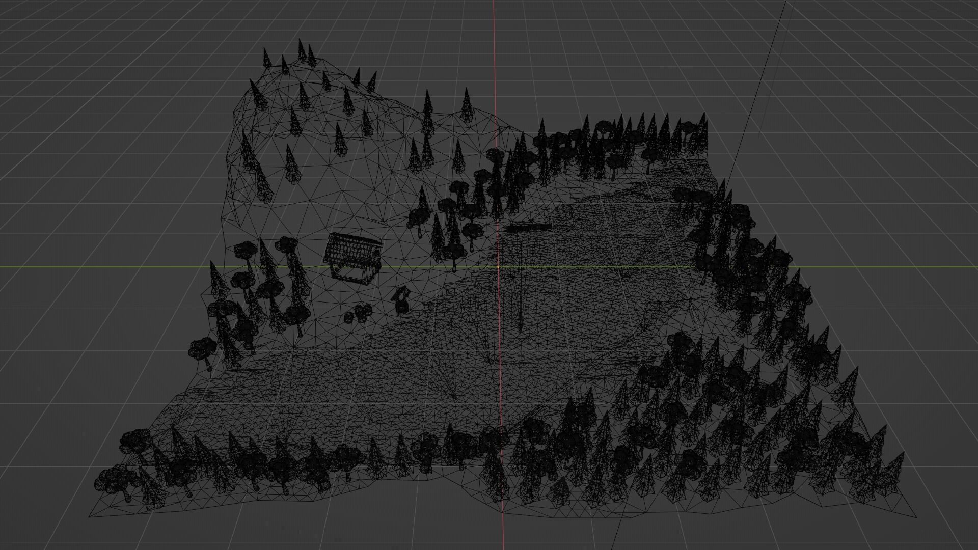 Low Poly Forest Free low-poly 3D model_6