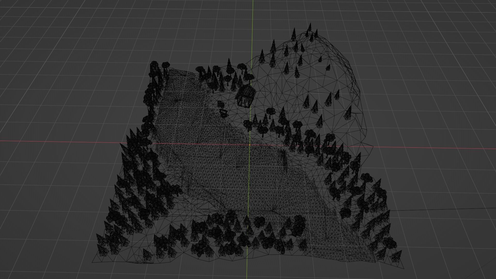 Low Poly Forest Free low-poly 3D model_5