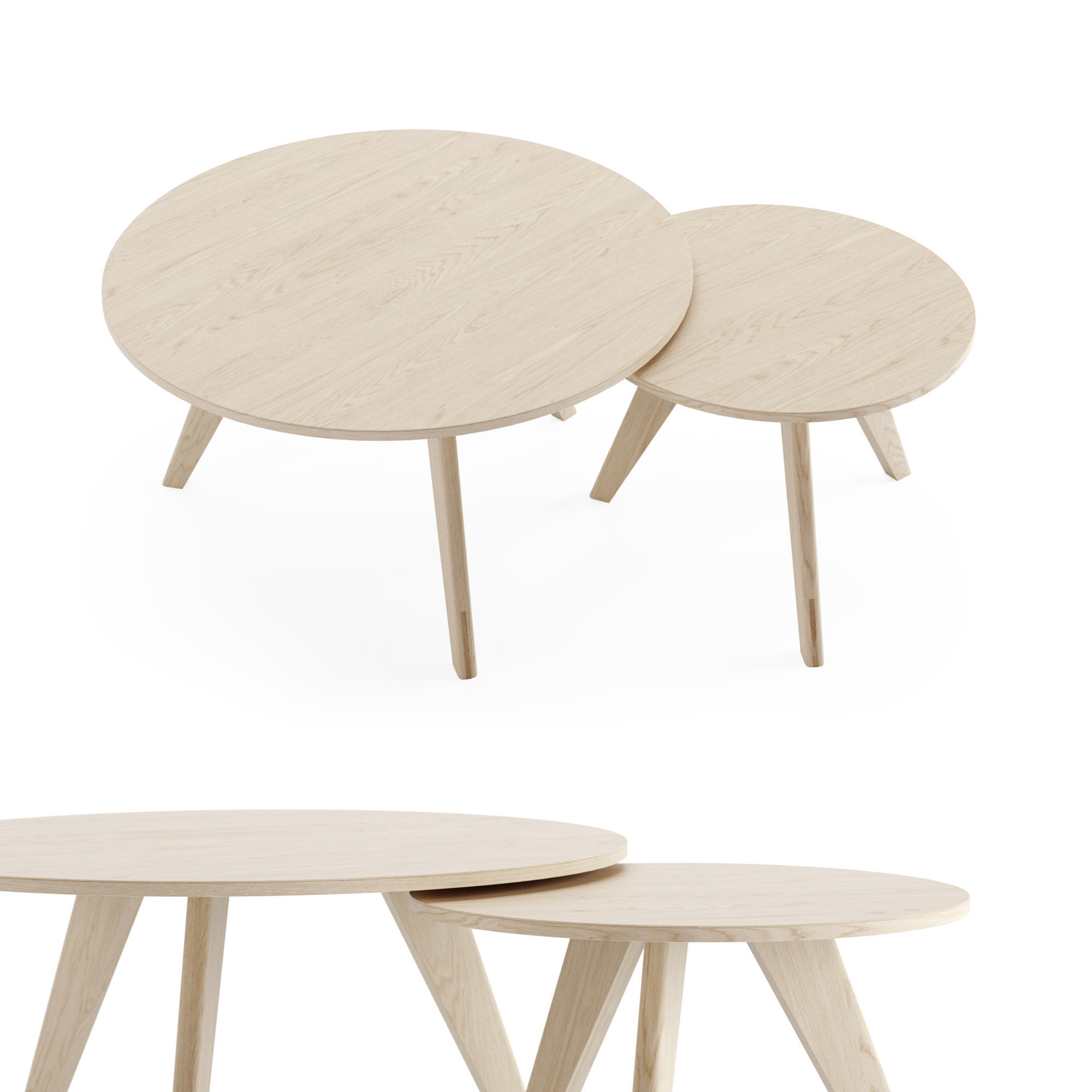 Bolia Coffee Table New Mood 3D model_5