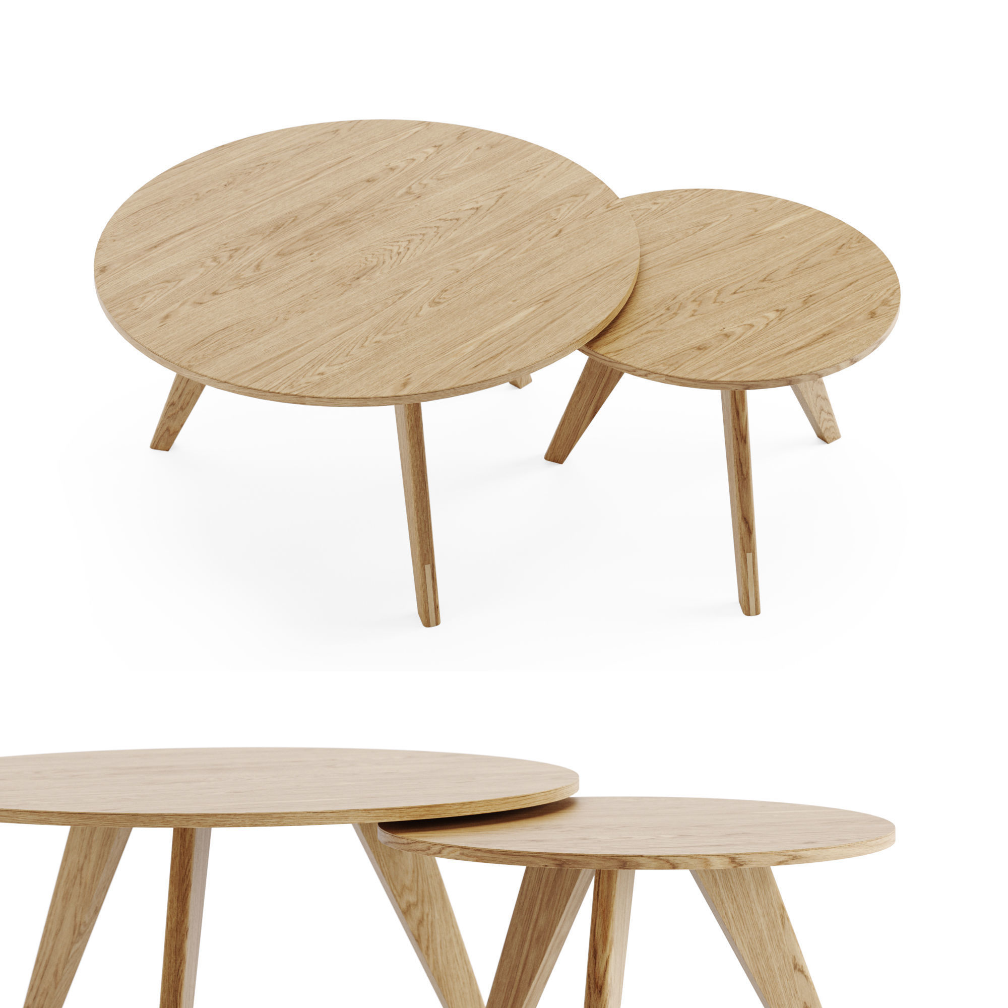 Bolia Coffee Table New Mood 3D model_4