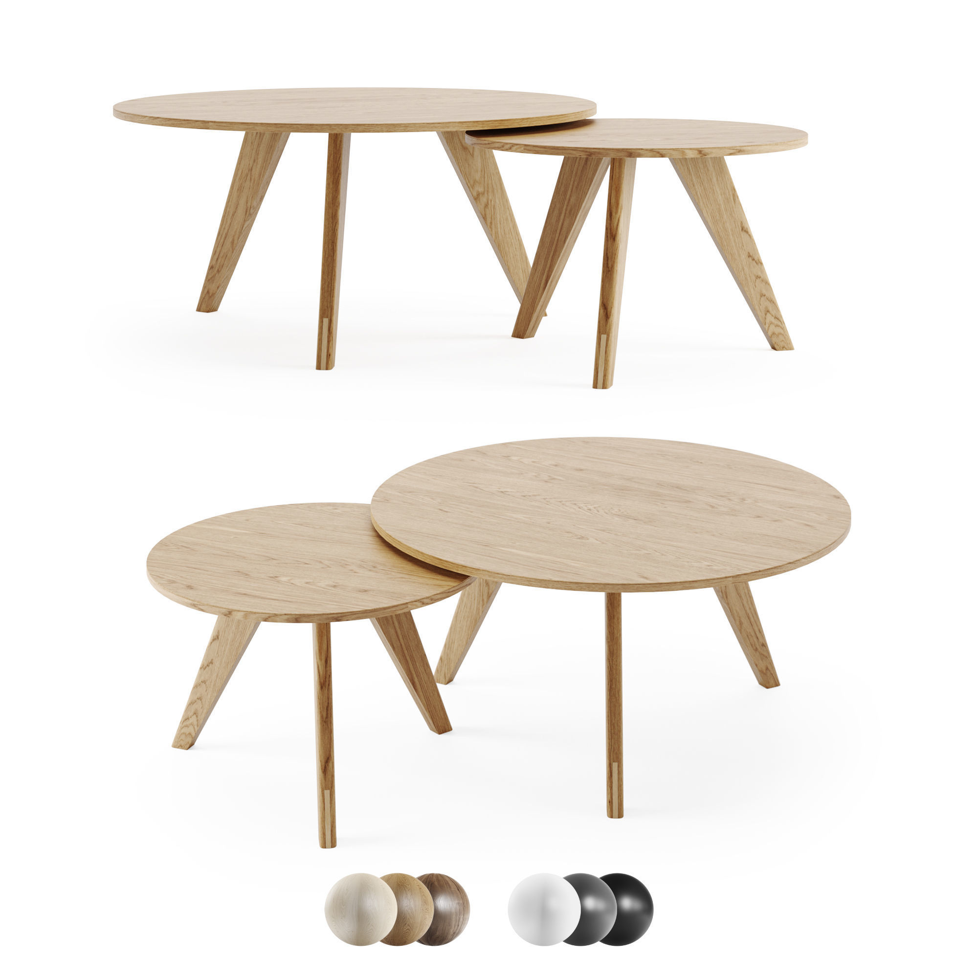 Bolia Coffee Table New Mood 3D model_10