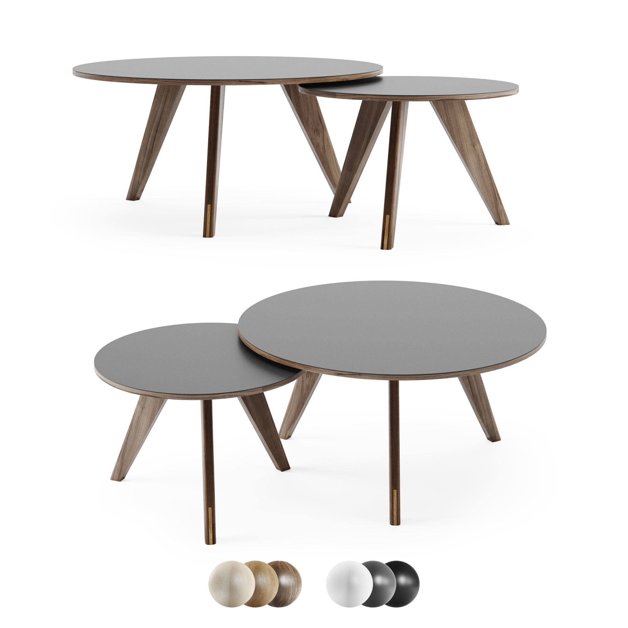 Bolia Coffee Table New Mood 3D model_7