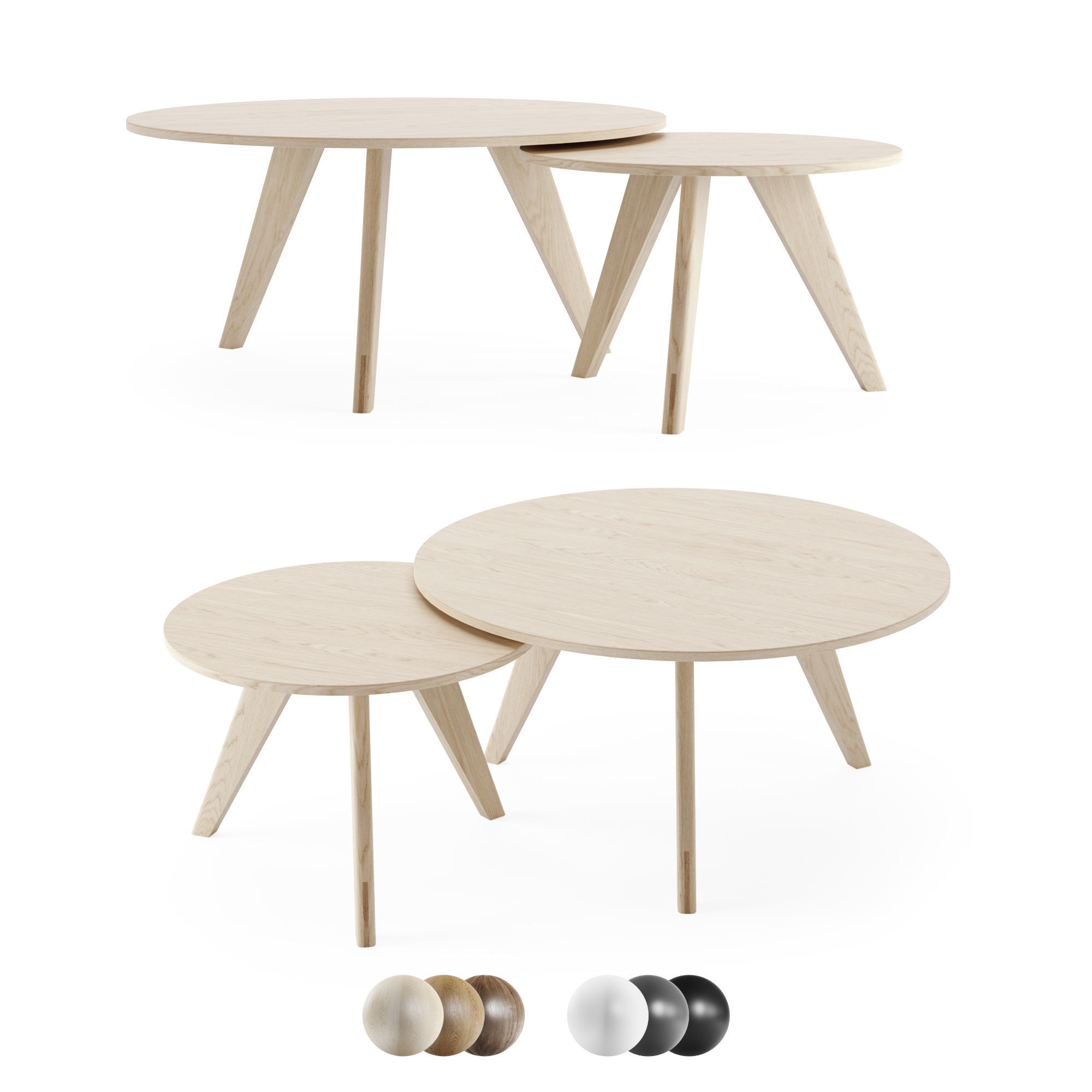 Bolia Coffee Table New Mood 3D model_12