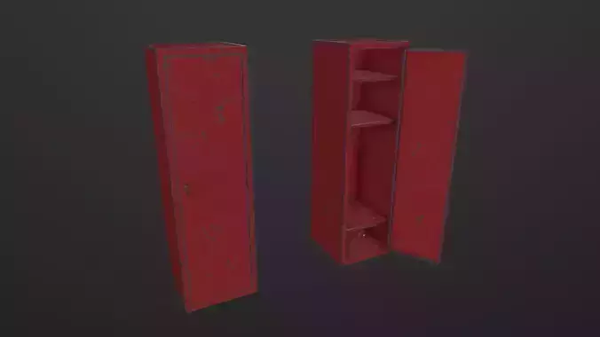 Lockers 3D Model