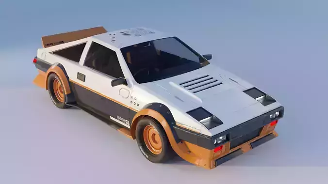 Cyberpunk Factional AE86  3D model