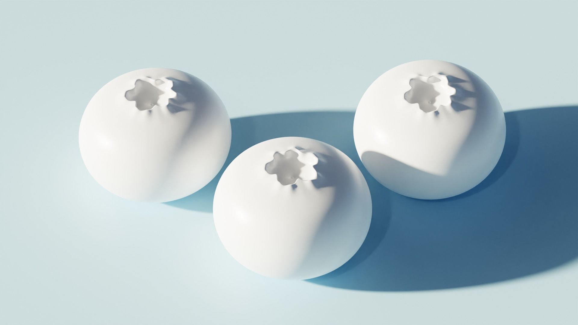 Blueberry Free Free low-poly 3D model_2