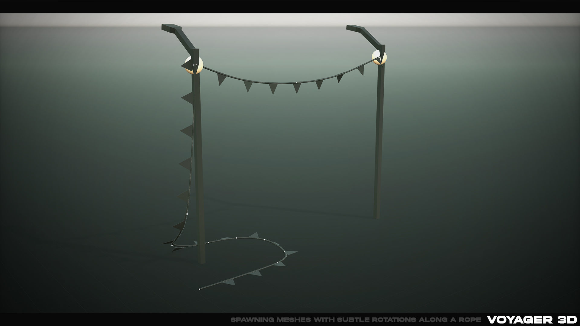 Spline Plus a spline tool for Unreal Engine Low-poly 3D model_8