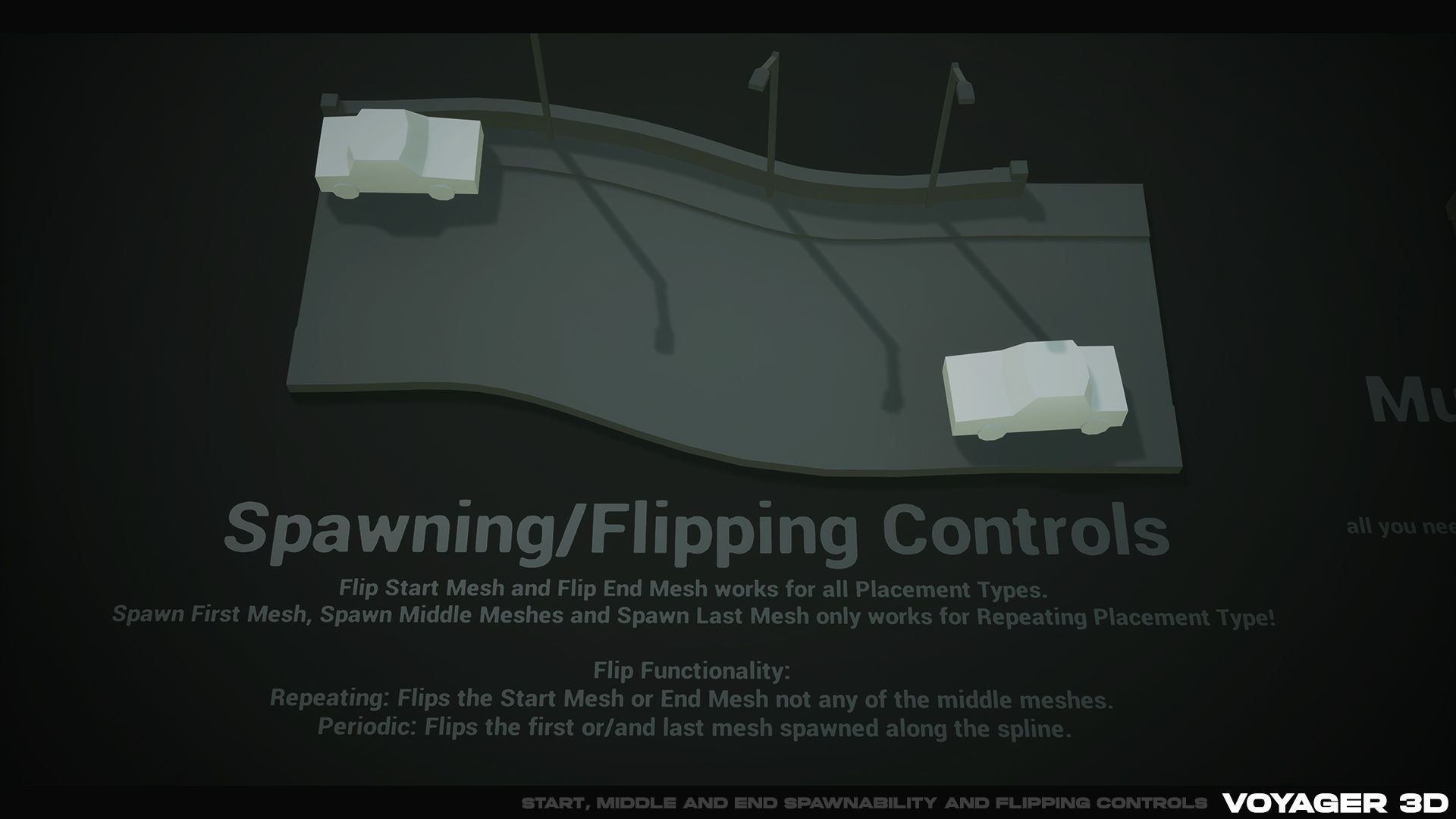 Spline Plus a spline tool for Unreal Engine Low-poly 3D model_14
