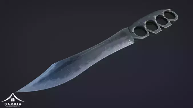Knuckle Knife Damage Texture
