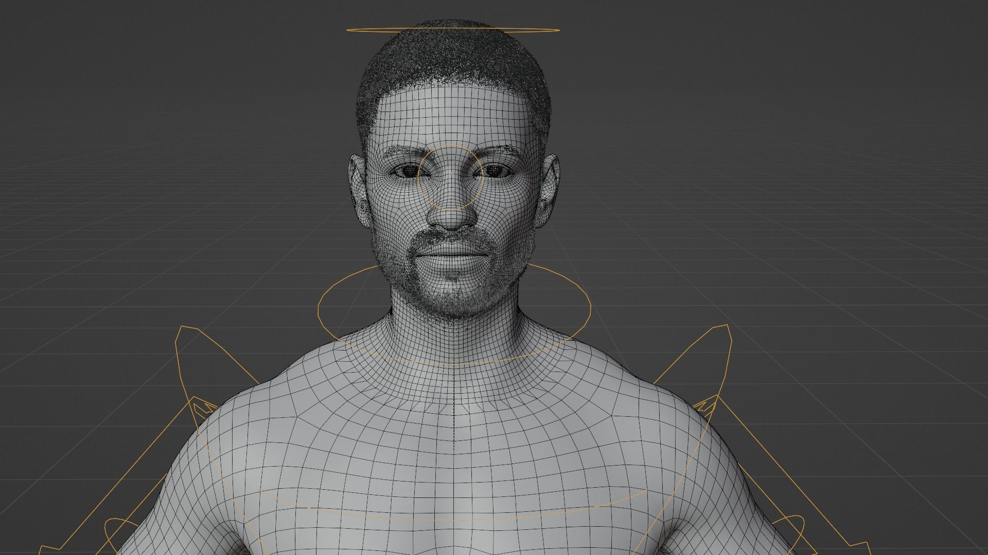 3D man model 3D model_6