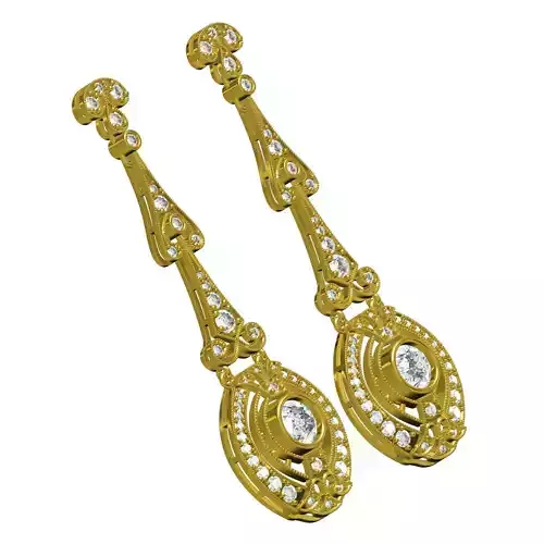 Unique Vintage Style Earring