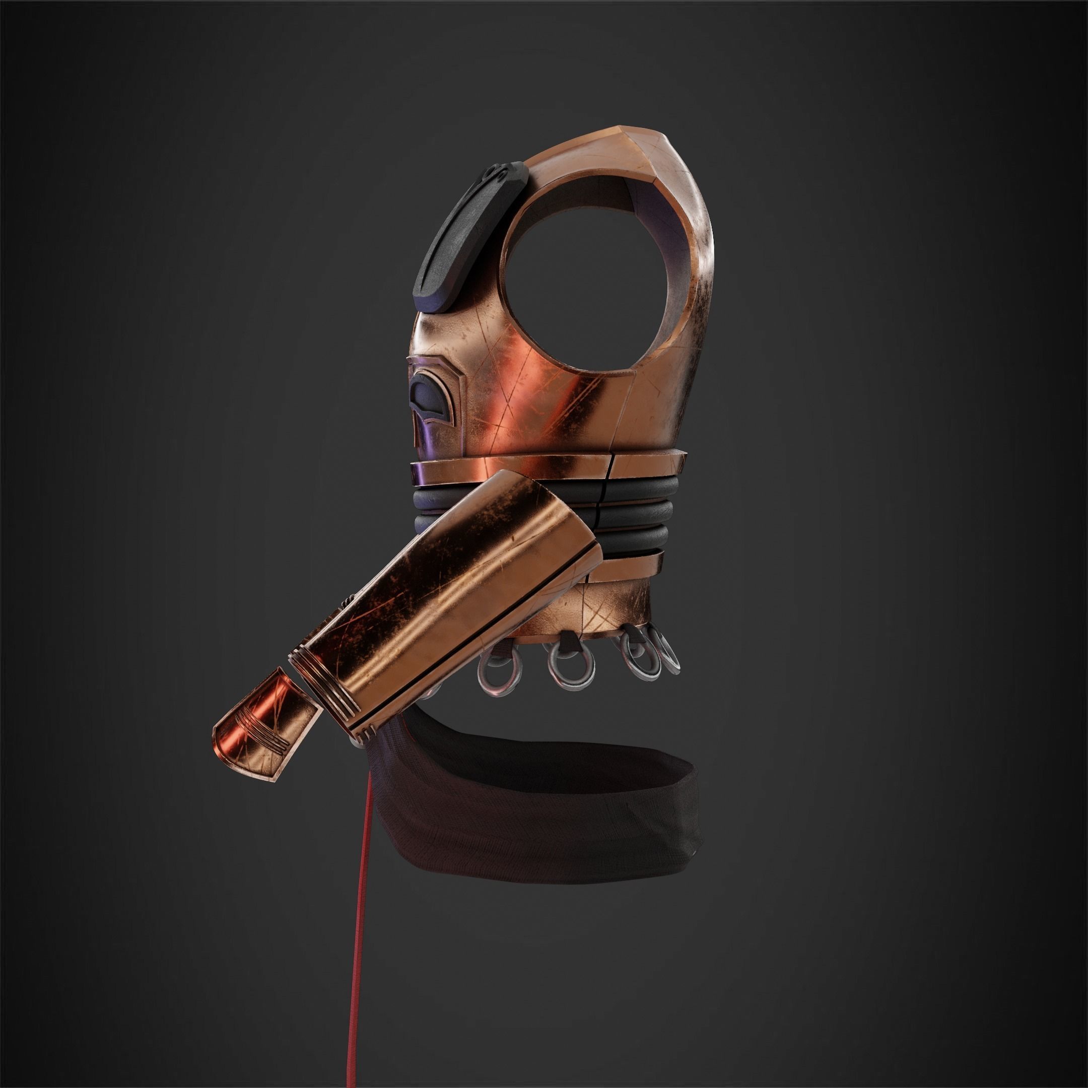 Star Wars Darth Revan Armor for Cosplay 3D print model_4