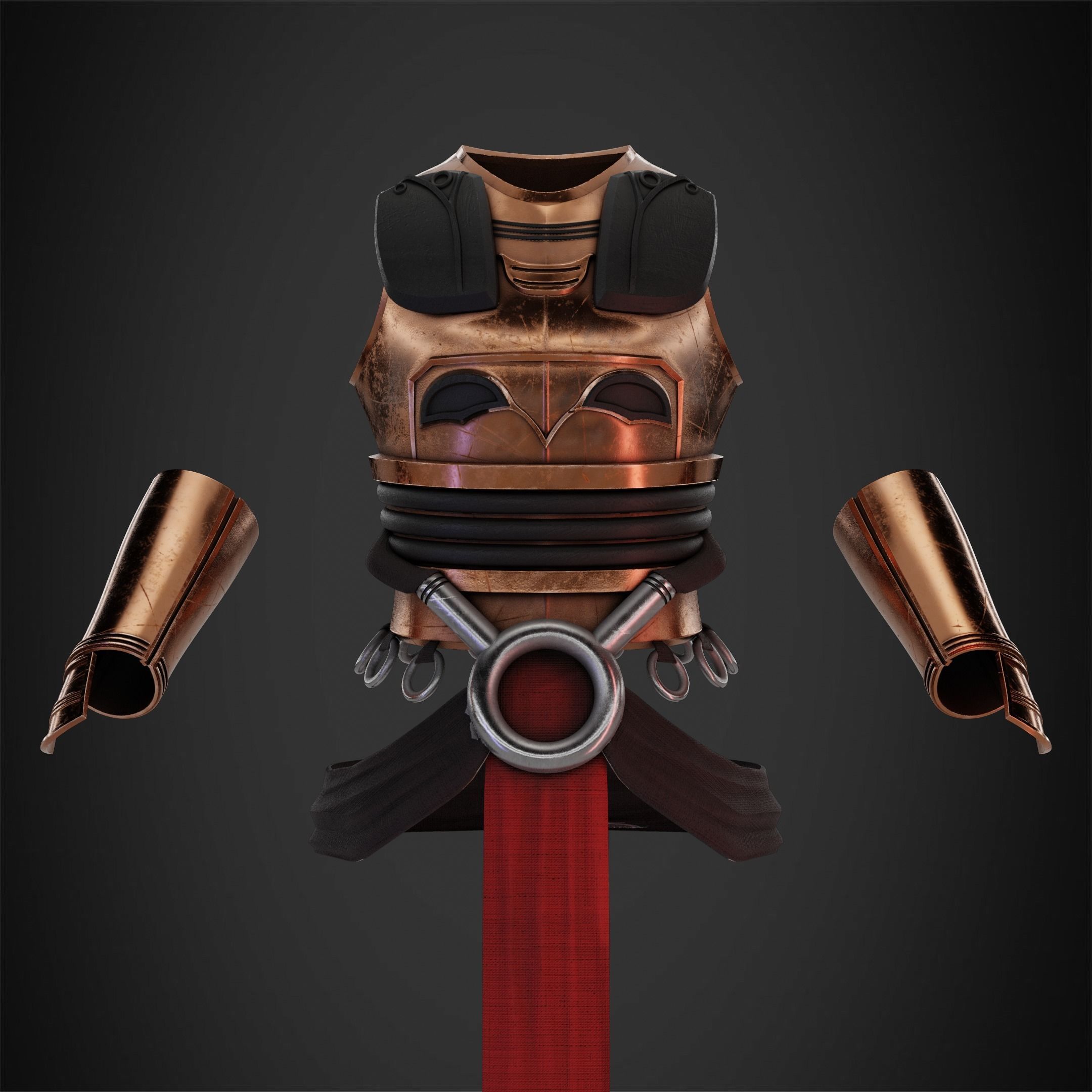 Star Wars Darth Revan Armor for Cosplay 3D print model_2