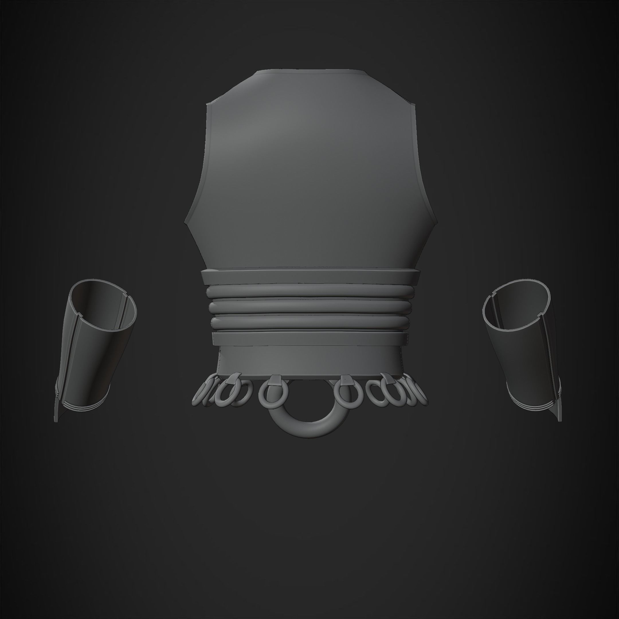 Star Wars Darth Revan Armor for Cosplay 3D print model_18