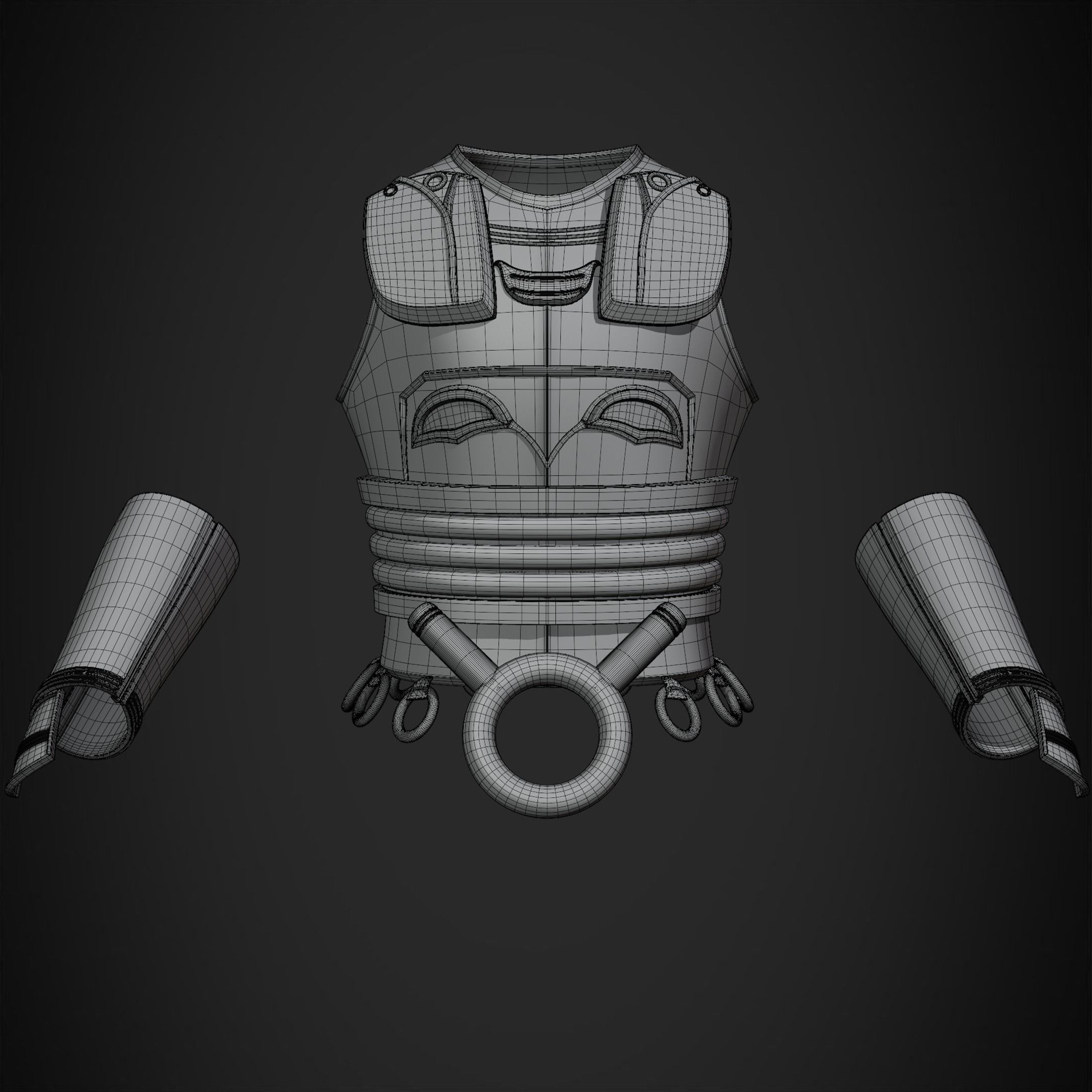 Star Wars Darth Revan Armor for Cosplay 3D print model_14