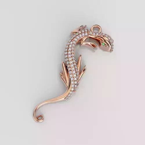 Lizard Pendant