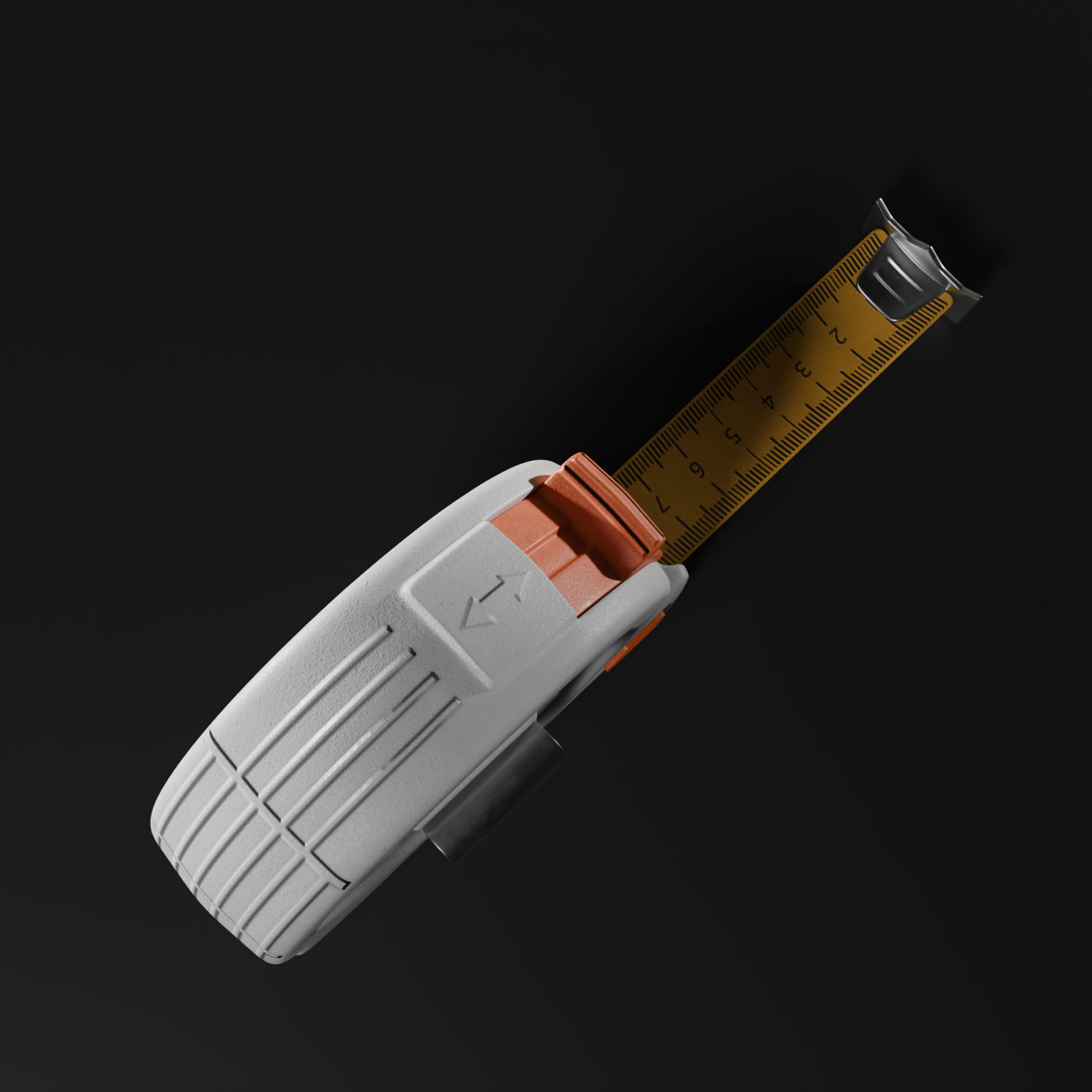 Tape Measure for DIY 3D model_4