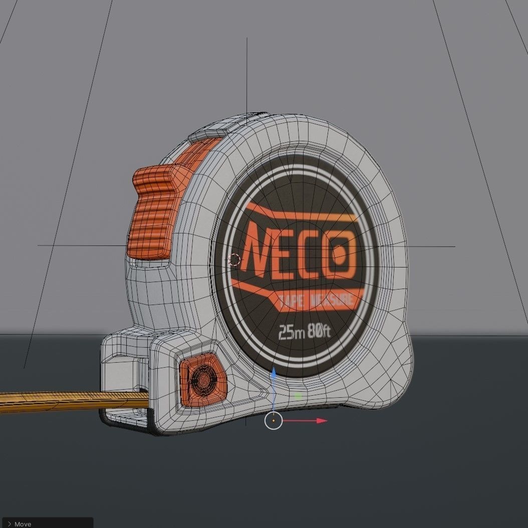 Tape Measure for DIY 3D model_6