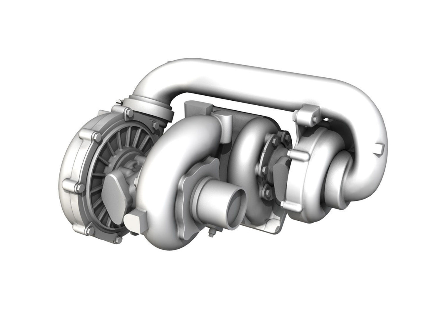 Turbocharger 3D model_10
