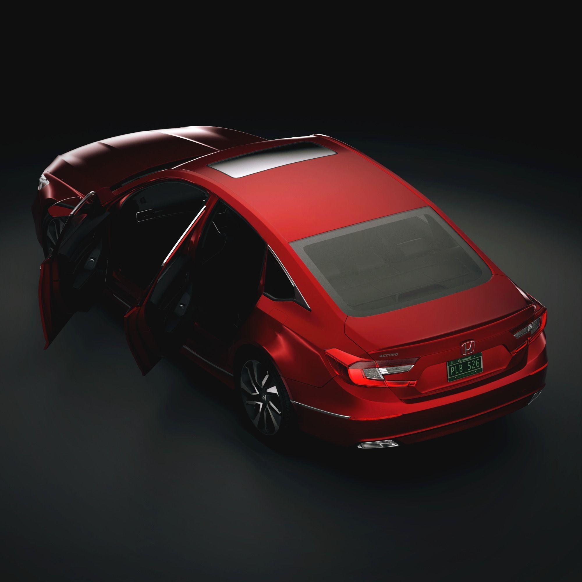 Honda Accord Hybrid 2021 3D model_5