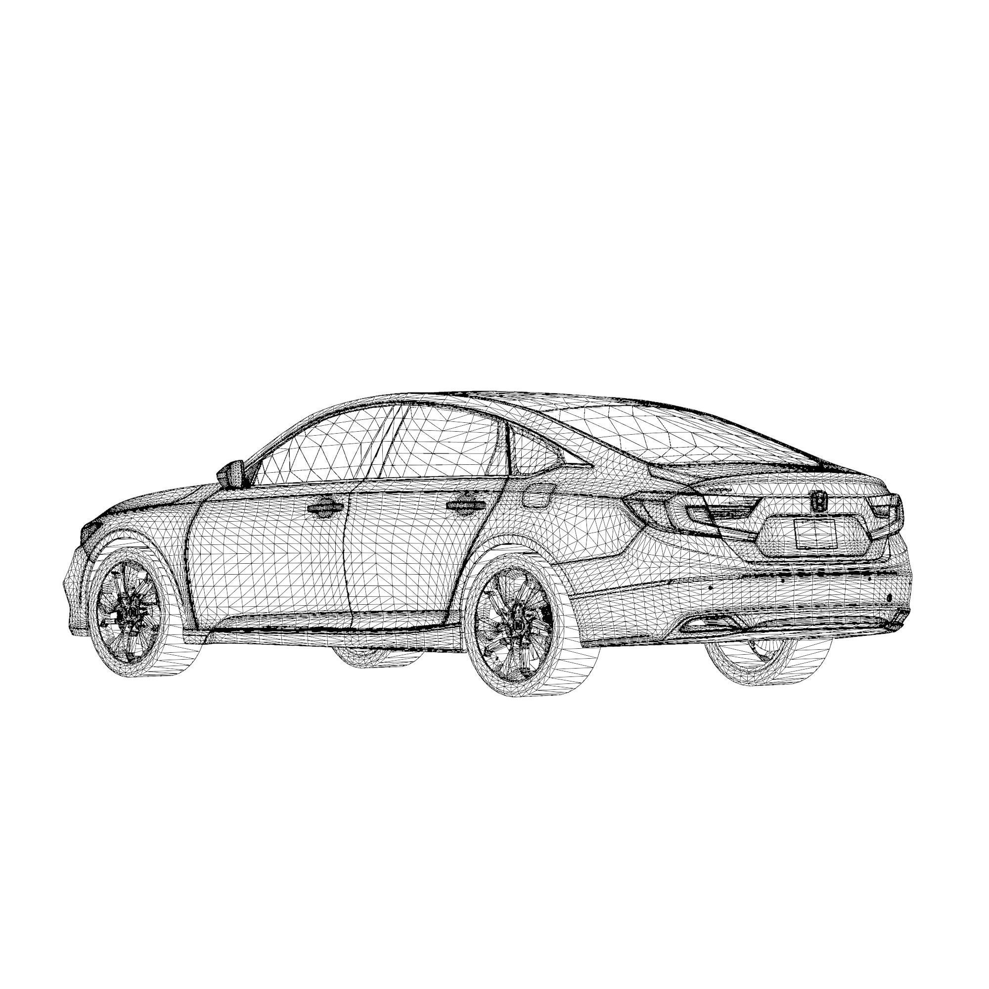 Honda Accord Hybrid 2021 3D model_15
