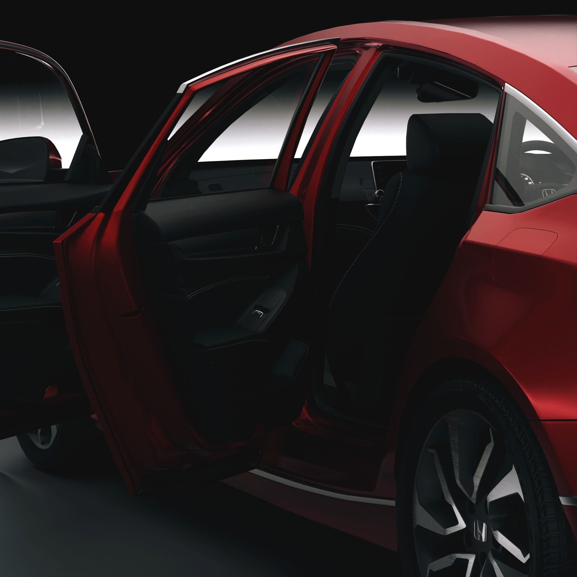 Honda Accord Hybrid 2021 3D model_6