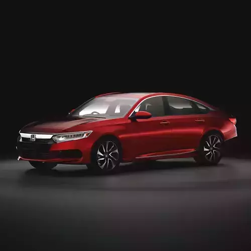 Honda Accord Hybrid 2021 3D model Honda Accord Hybrid 2021 3D model