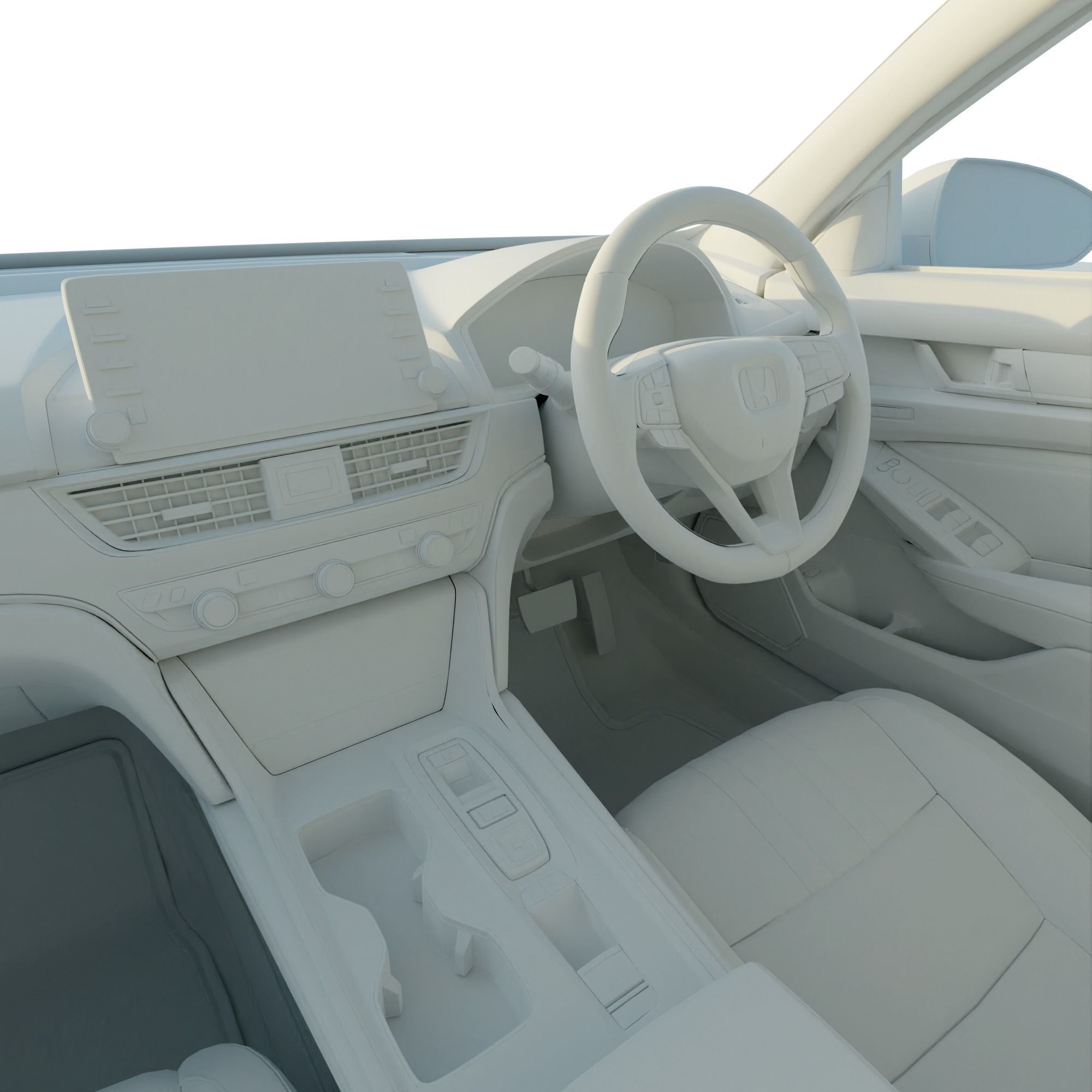 Honda Accord Hybrid 2021 3D model_12