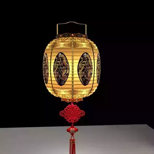 Chinese red lantern 