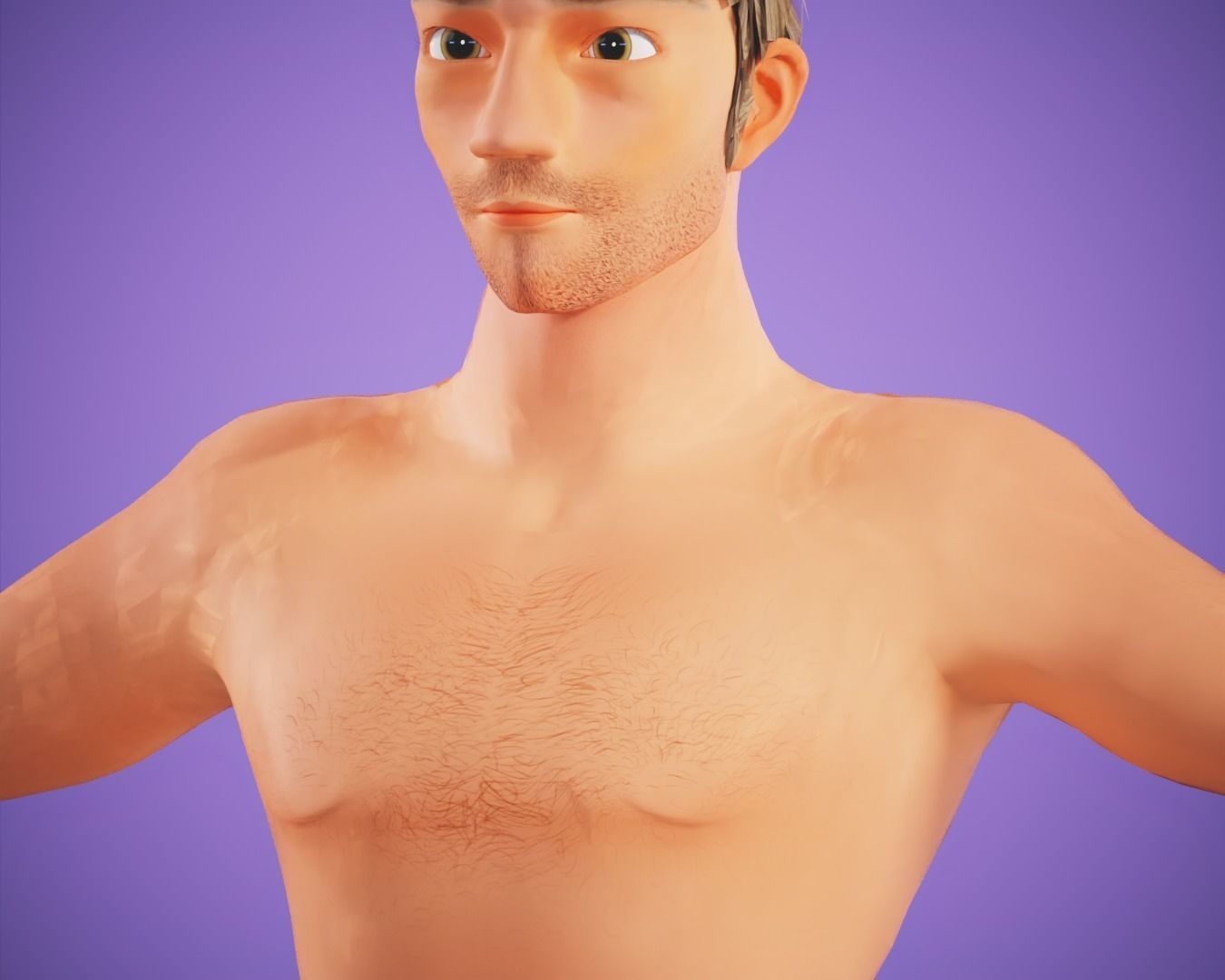 cartoon  rigged  pack Low-poly 3D model_4